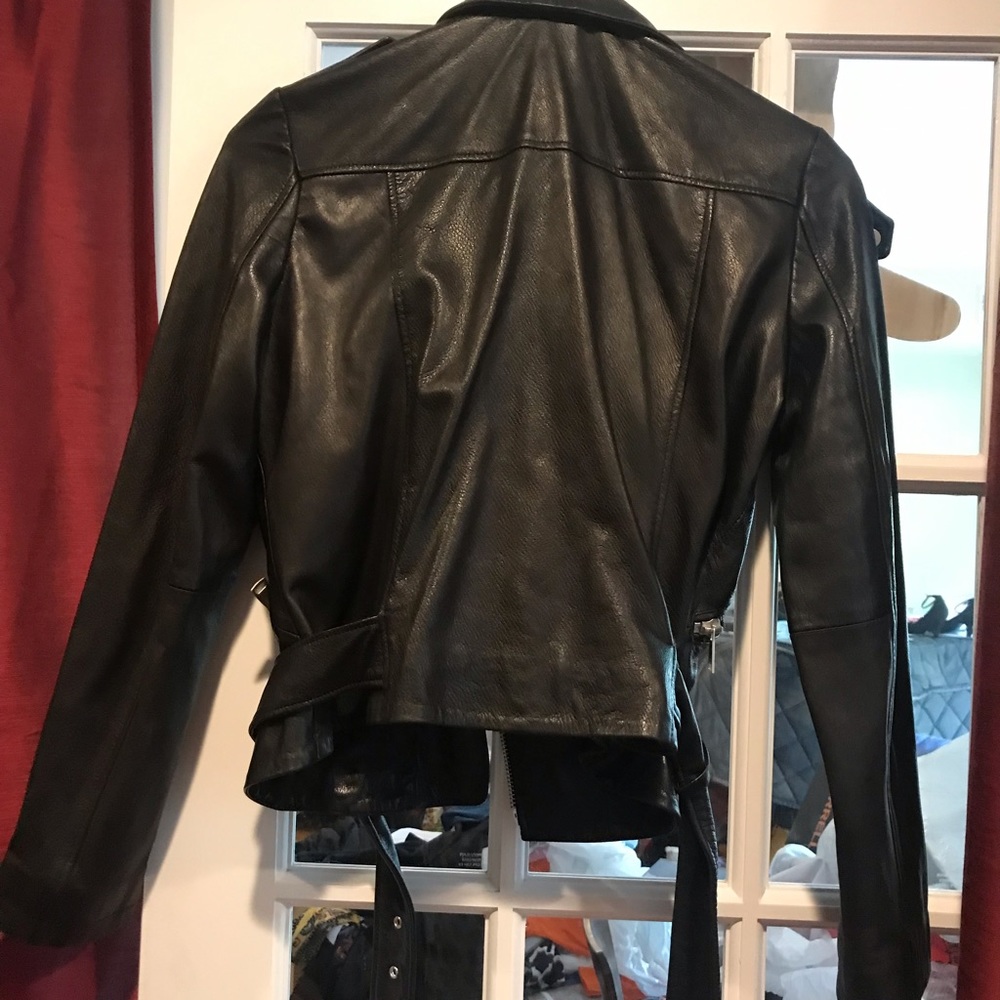 Bagatelle leather jacket size L NWT - Picture 3 of 3